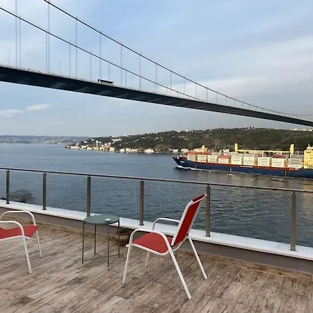 Apartamento Breathtaking Bosphorus View With Large Terrace Istambul